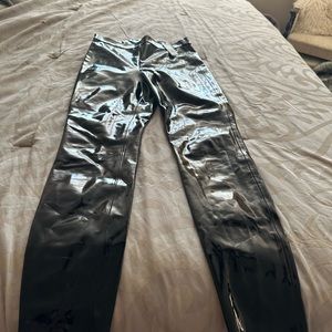 Alice + Olivia vegan vinyl pants